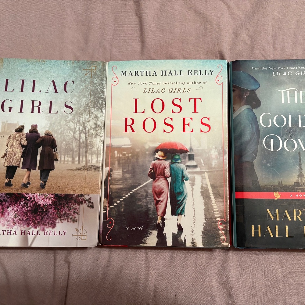 Martha Hall Kelly hardback book bundle